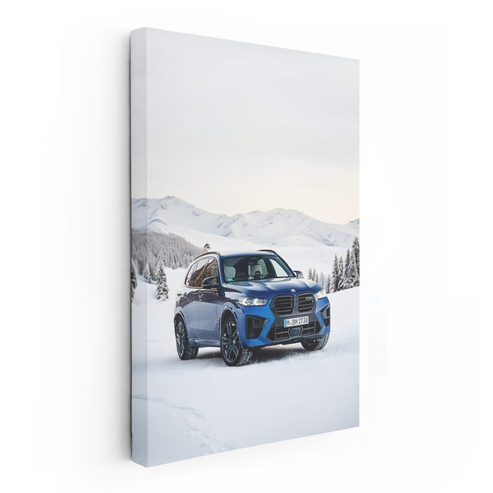 BMW X5 M Competition Blue Restyle - Power and Elegance