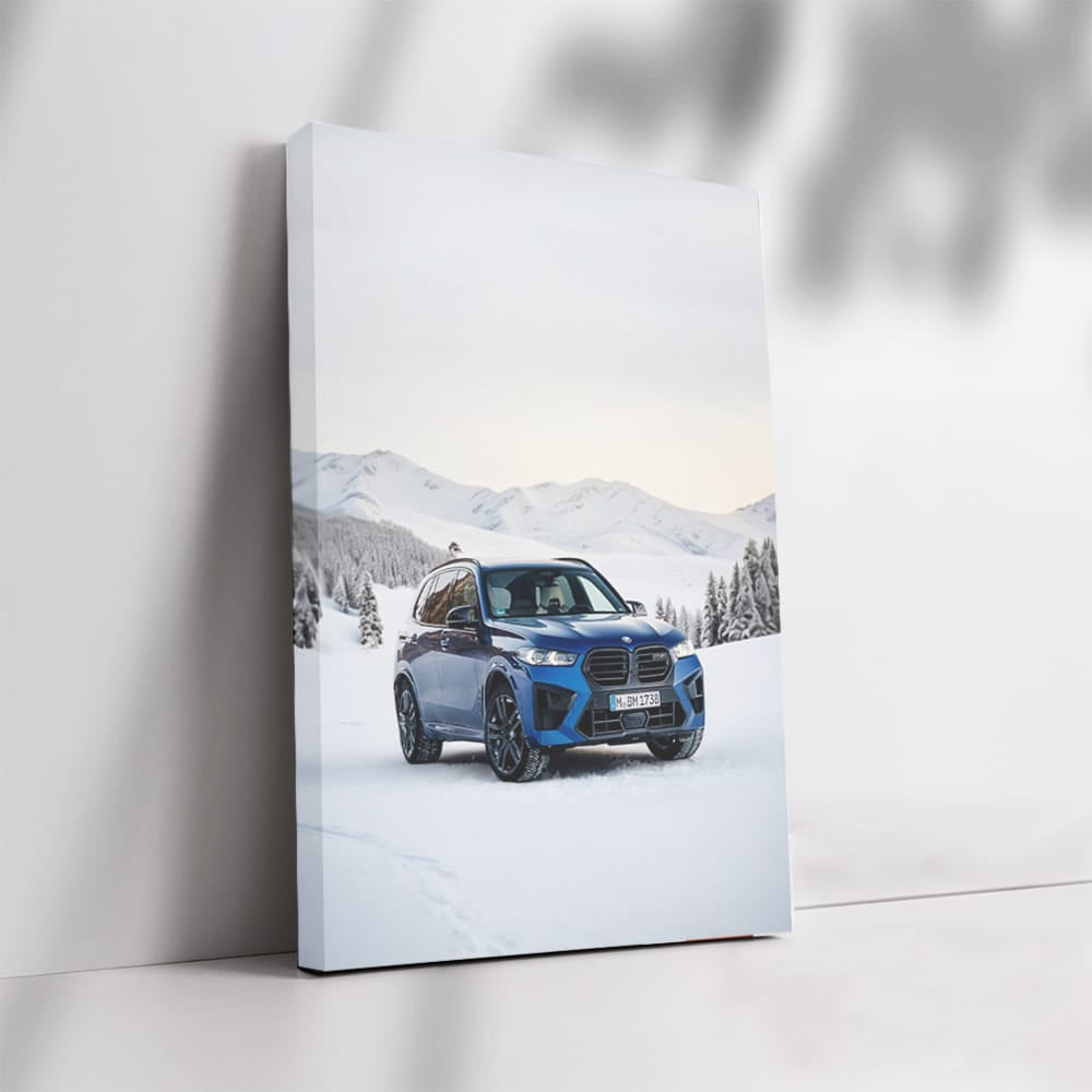 BMW X5 M Competition Blue Restyle - Power and Elegance