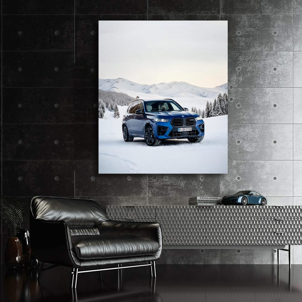 BMW X5 M Competition Blue Restyle - Power and Elegance