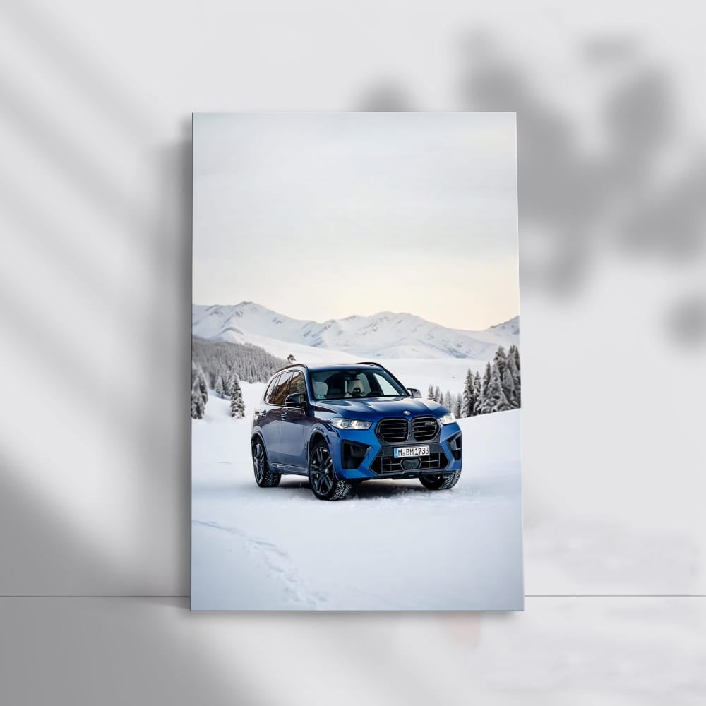 BMW X5 M Competition Blue Restyle - Power and Elegance