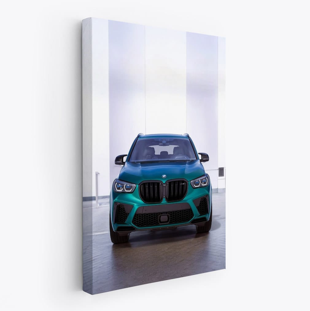 Green BMW X5 M Competition - Power Meets Precision