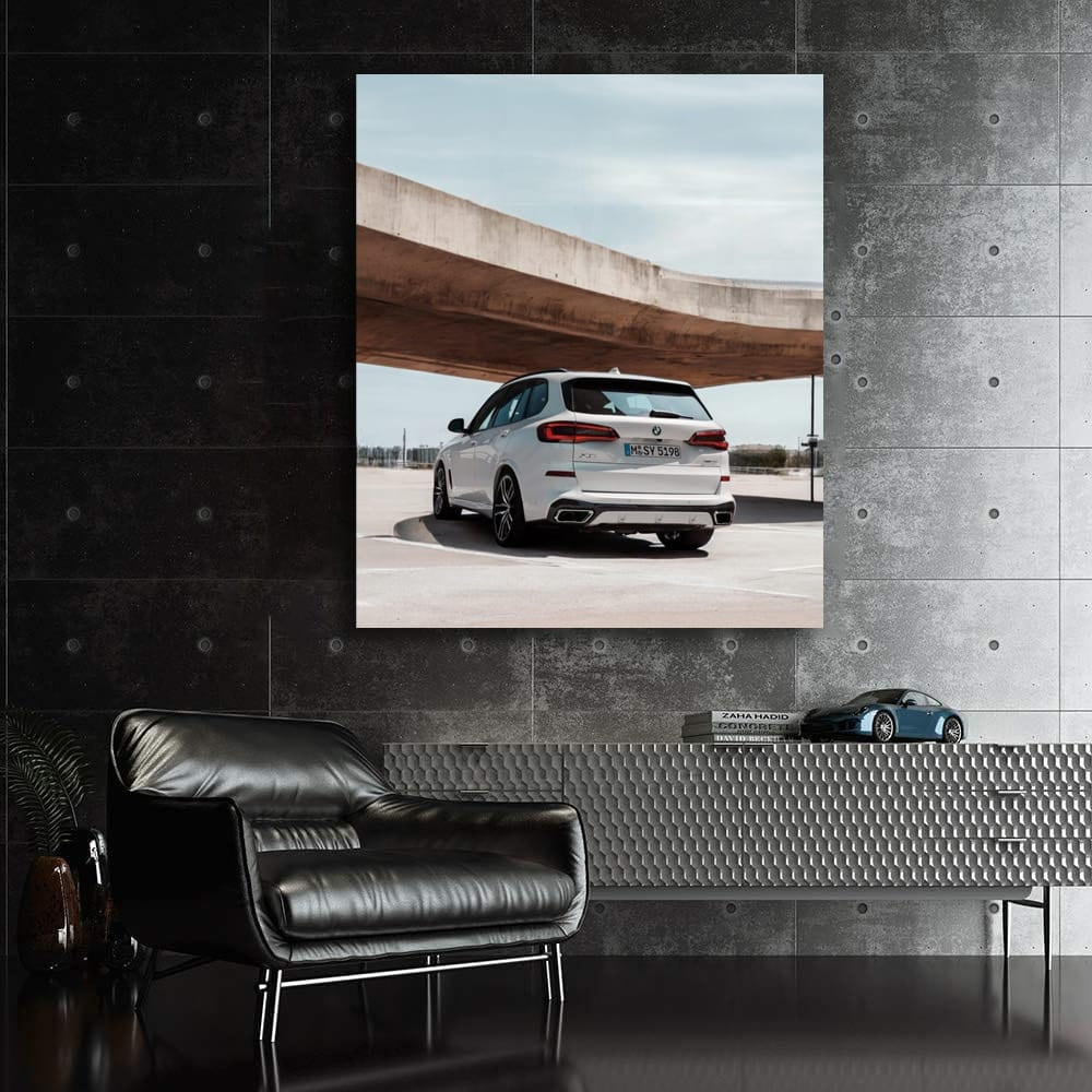 BMW X5 in White - Stylish and Powerful SUV