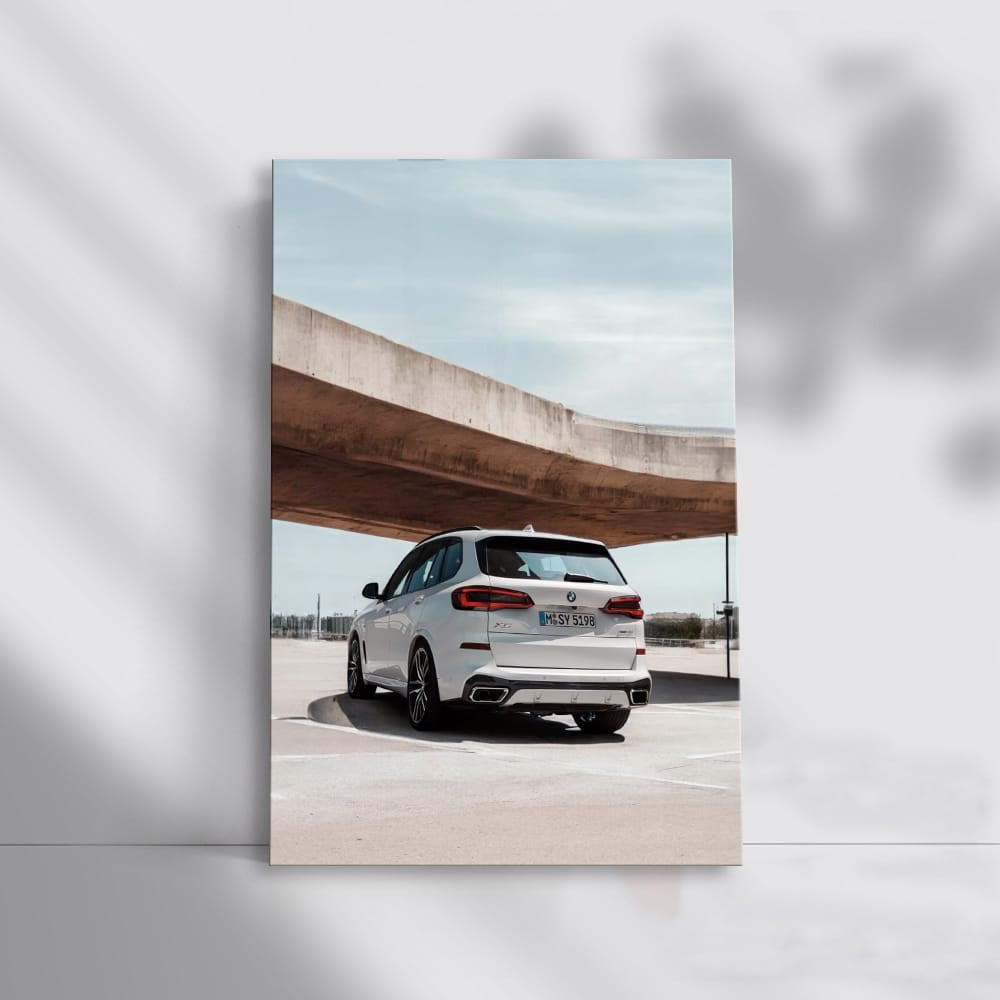 BMW X5 in White - Stylish and Powerful SUV