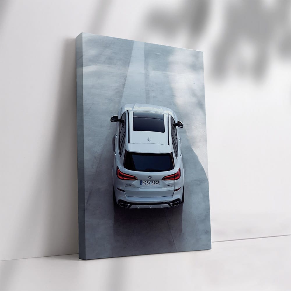 BMW X5 White SUV - Elegance Meets Power