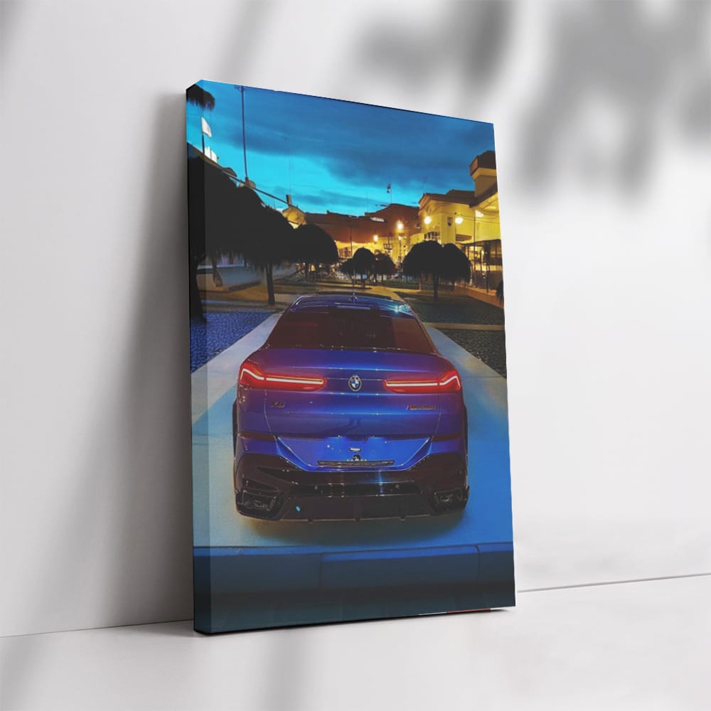 BMW X6M in Dark Blue - Night Elegance and Power