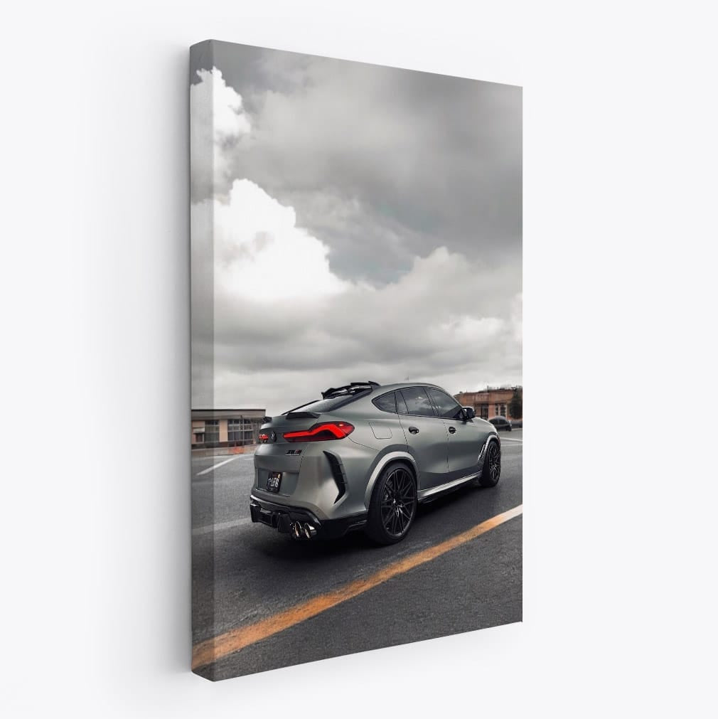 BMW X6M in Grey - Power Meets Elegance on Road