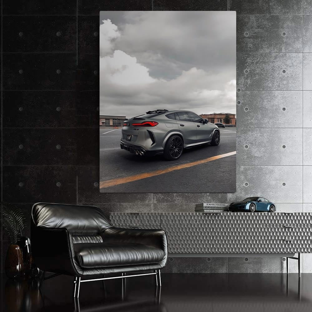 BMW X6M in Grey - Power Meets Elegance on Road