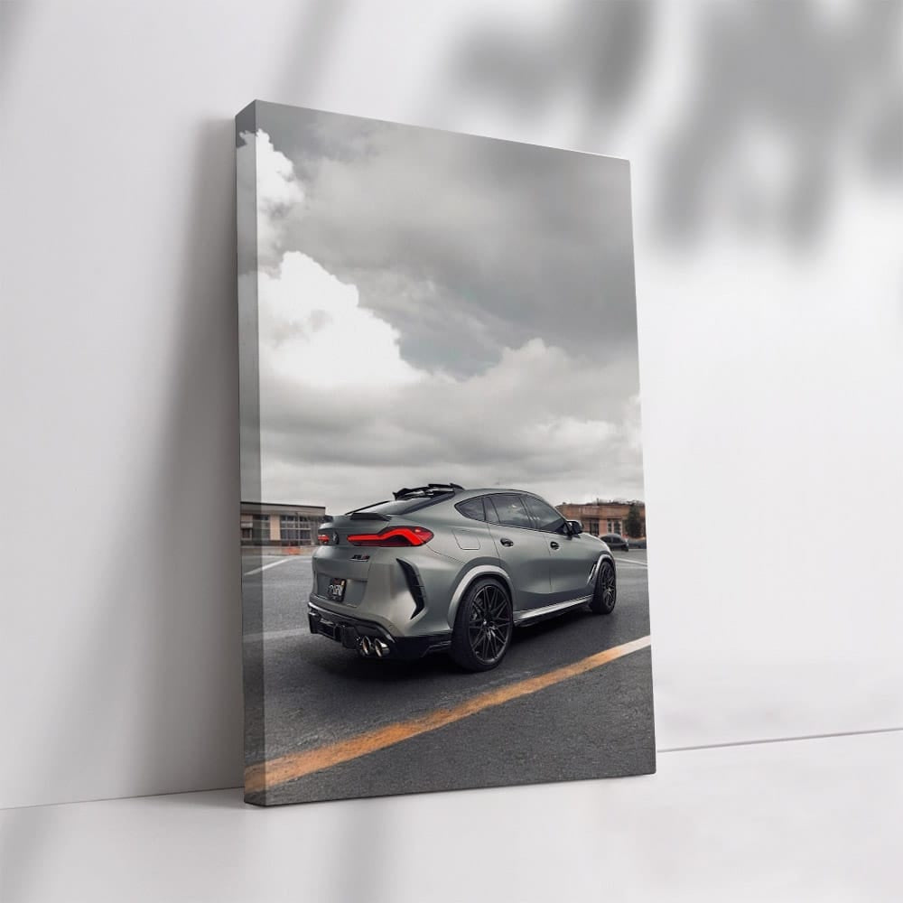 BMW X6M in Grey - Power Meets Elegance on Road