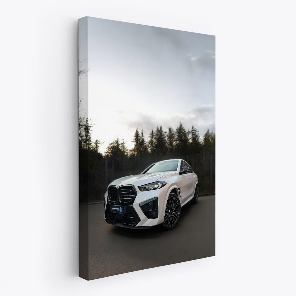 BMW X6 M Competition White 2 - Power Meets Elegance