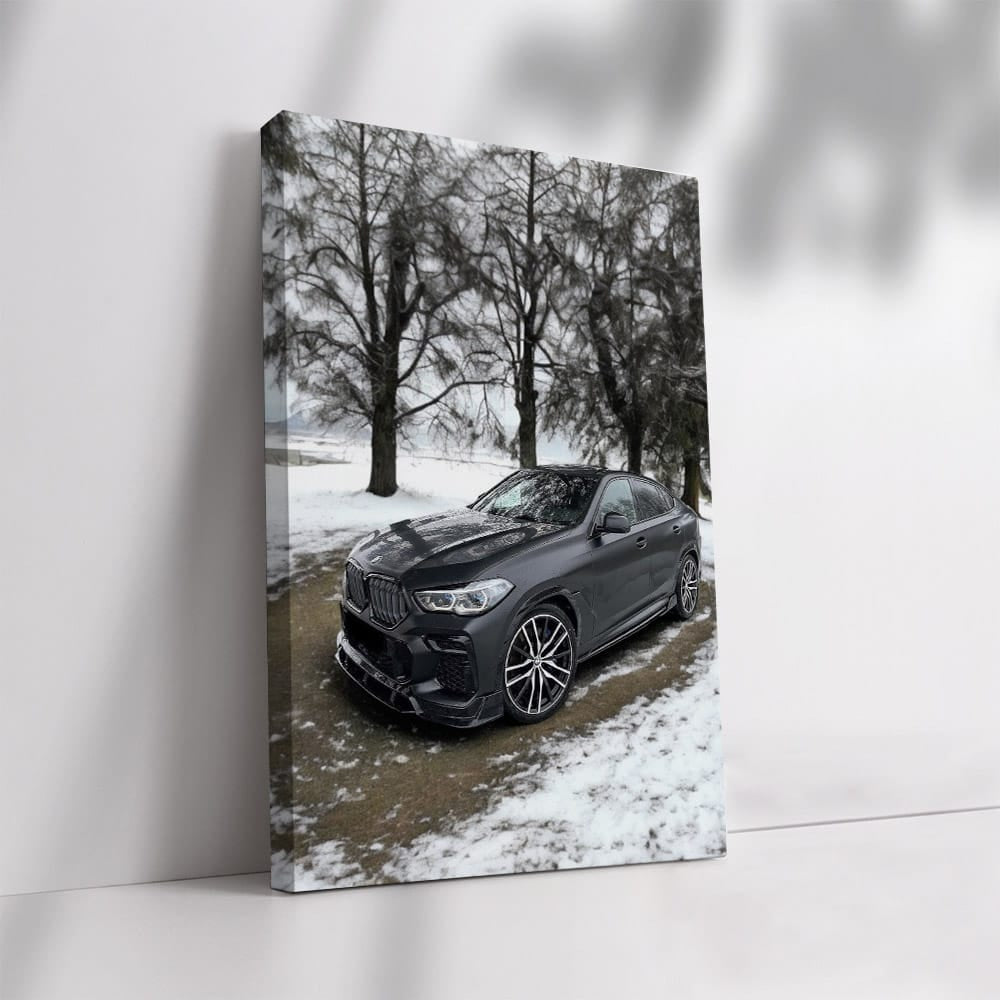 BMW X6 M Competition - White & Black Elegance, Power Unleashed