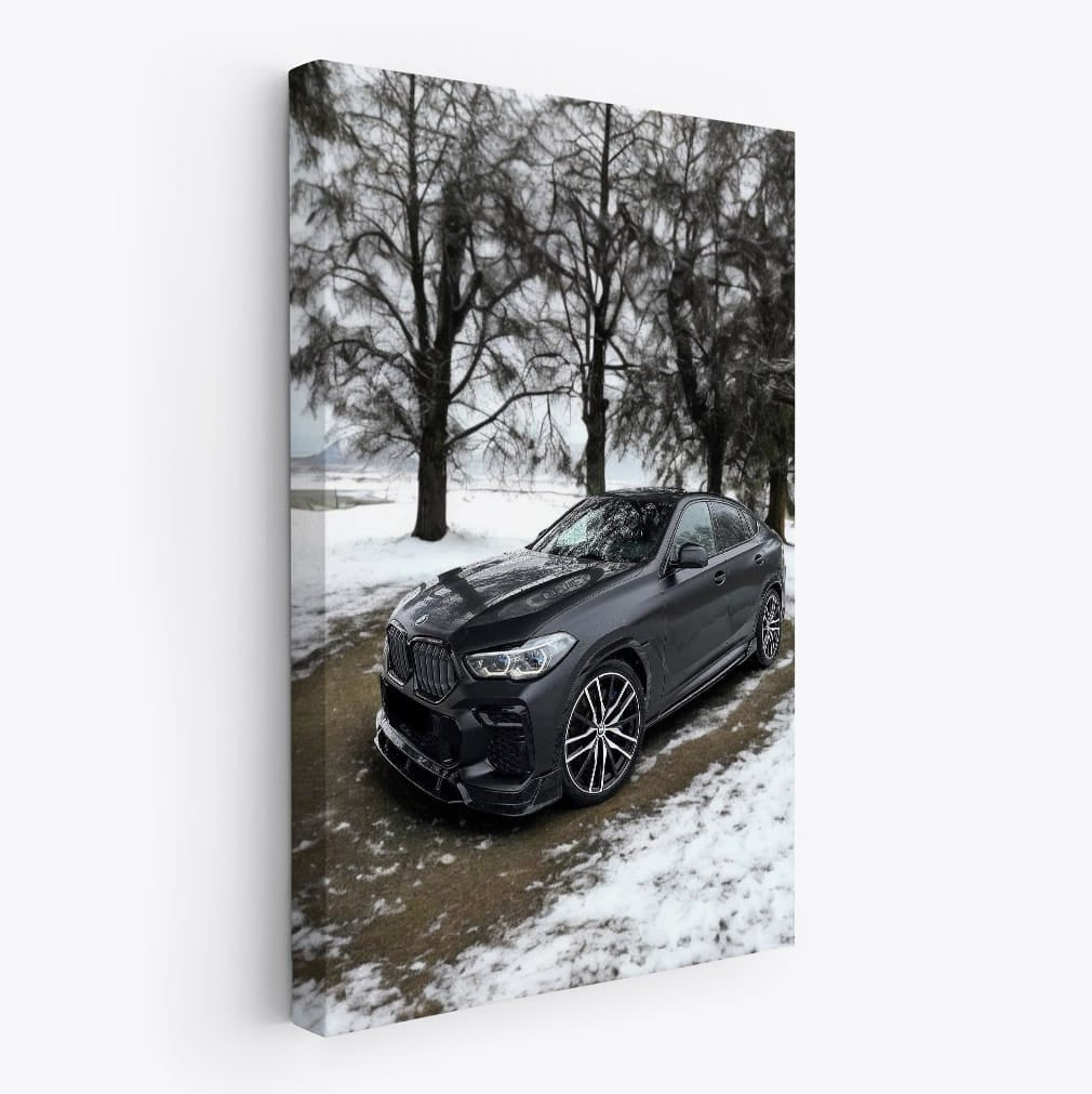 BMW X6 M Competition - White & Black Elegance, Power Unleashed