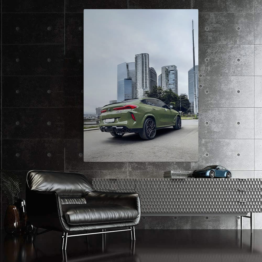 Urban Green BMW X6 M Competition - Power Meets Elegance