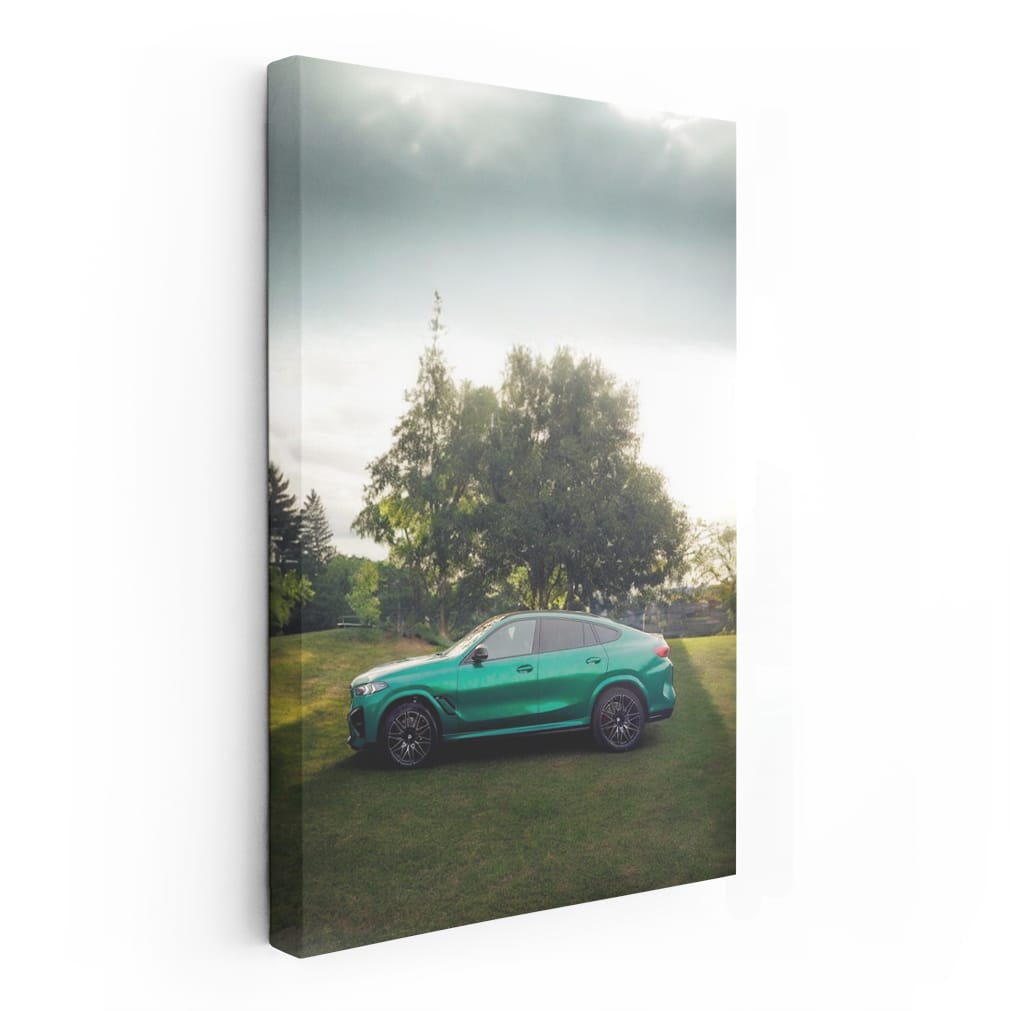 BMW X6 M Competition on Grass: Power Meets Elegance