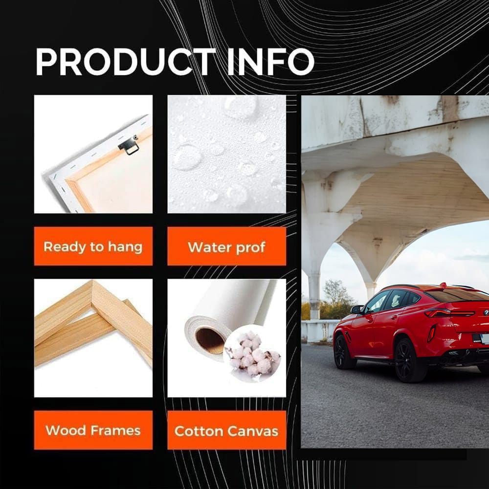 BMW X6 M Competition in Red - Power and Precision on Wheels