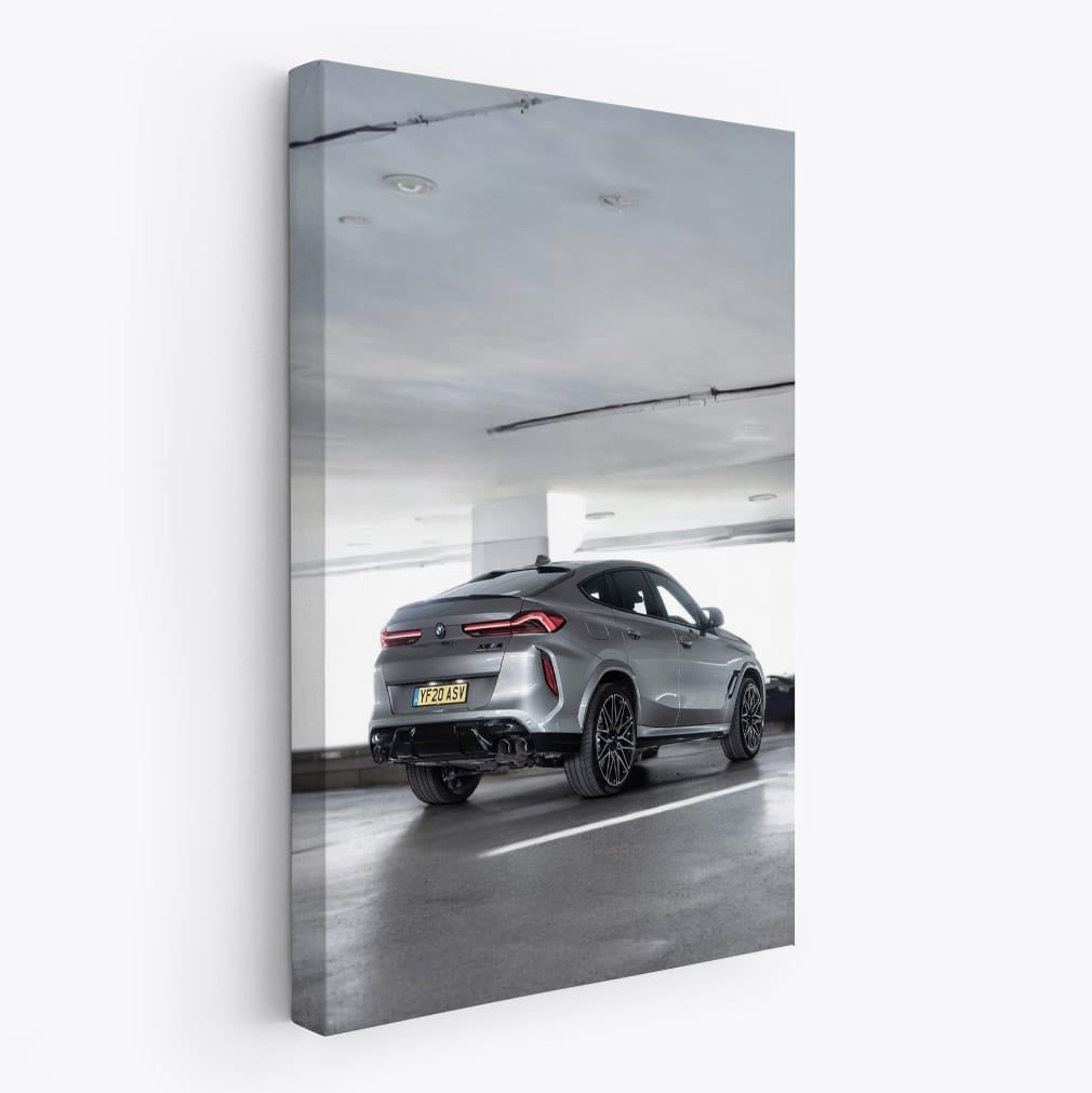 Sleek Grey BMW X6 M - Power Meets Luxury