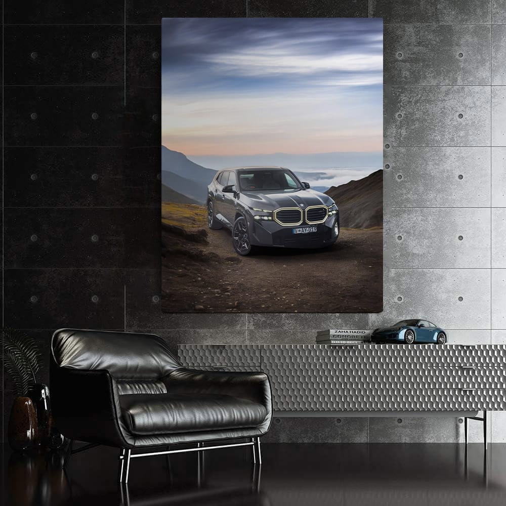 Sleek BMW XM in Grey - Bold Performance Luxury SUV