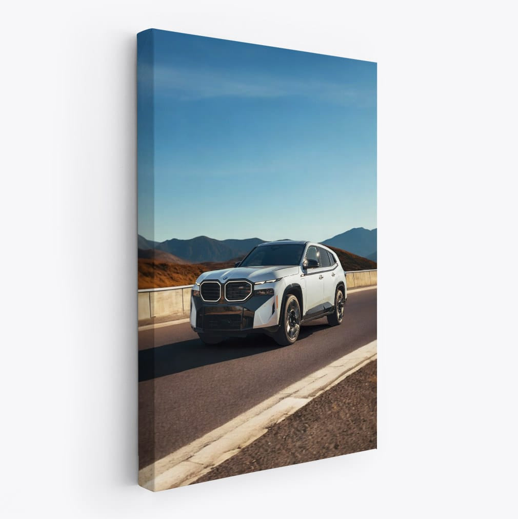 BMW XM in White - Luxurious and Powerful Ride