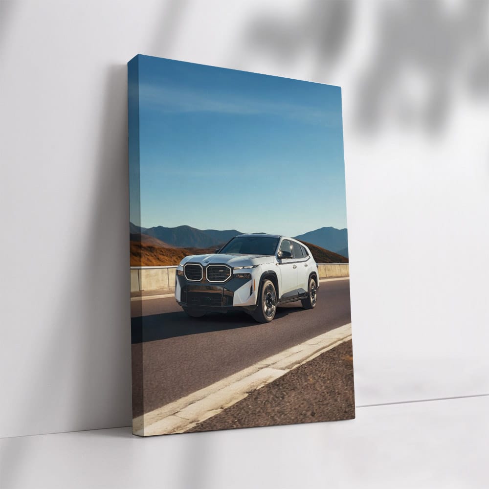 BMW XM in White - Luxurious and Powerful Ride