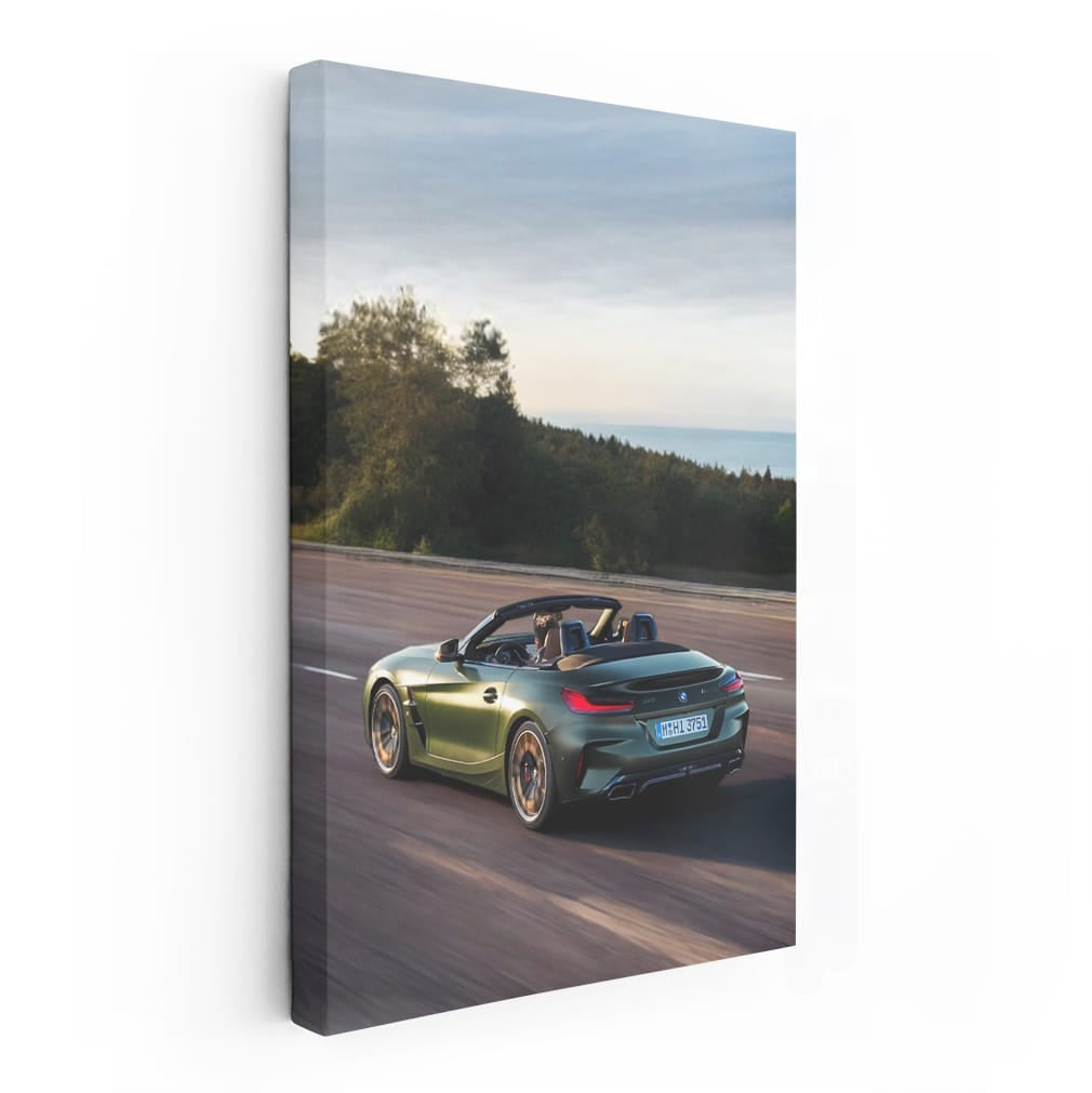 BMW Z4 M40i in Green - Dynamic Elegance on Wheels