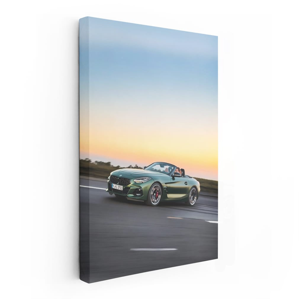 BMW Z4 M40i in Green - Sporty Elegance on Wheels