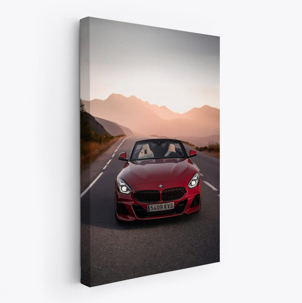 BMW Z4 M40i in Red - Thrilling Sporty Elegance