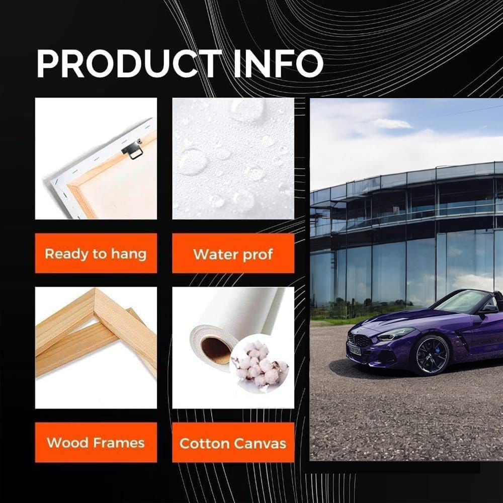 Purple BMW Z4: Sleek Style and Sporty Elegance