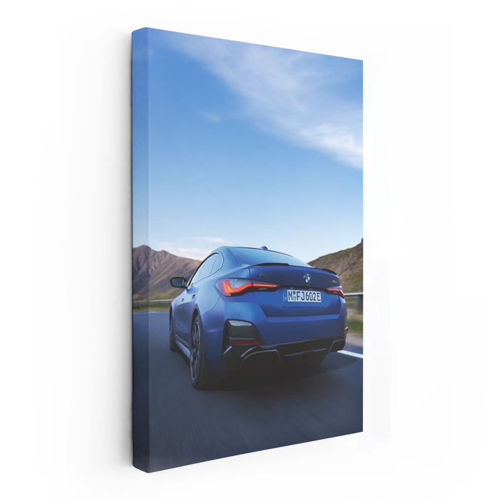 BMW i4 M50 in Blue - Electrifying Performance & Style