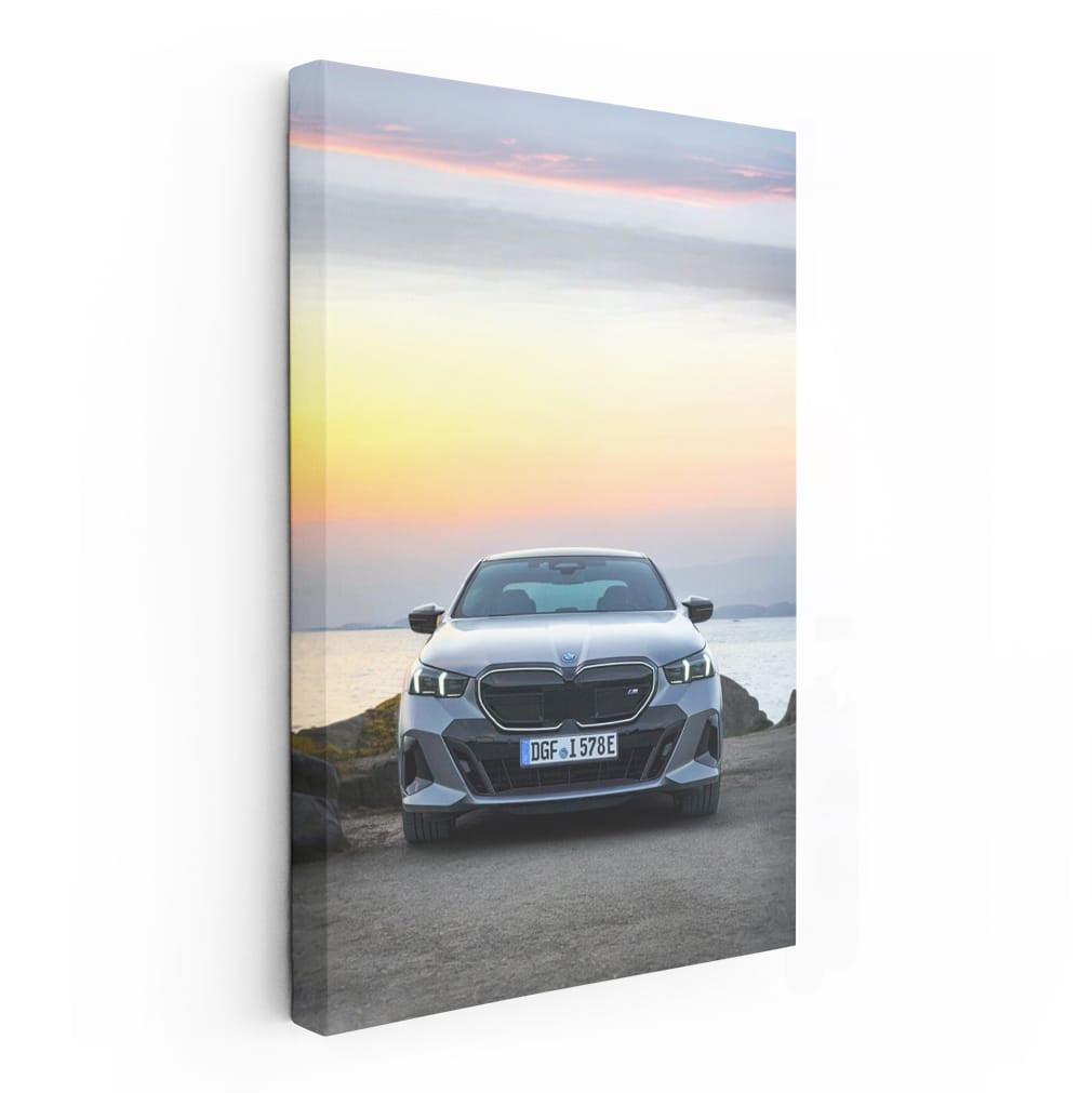 BMW i5 M60 xDrive Sedan at Sunset - Electrifying Elegance