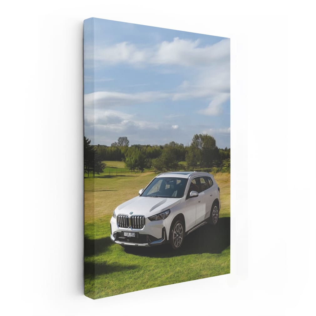 BMW iX1 White 3 - Sleek Electric Performance SUV