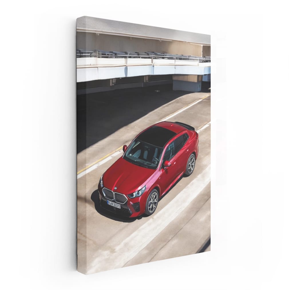 Dynamic Red BMW iX2 - Unleash Power of Innovation