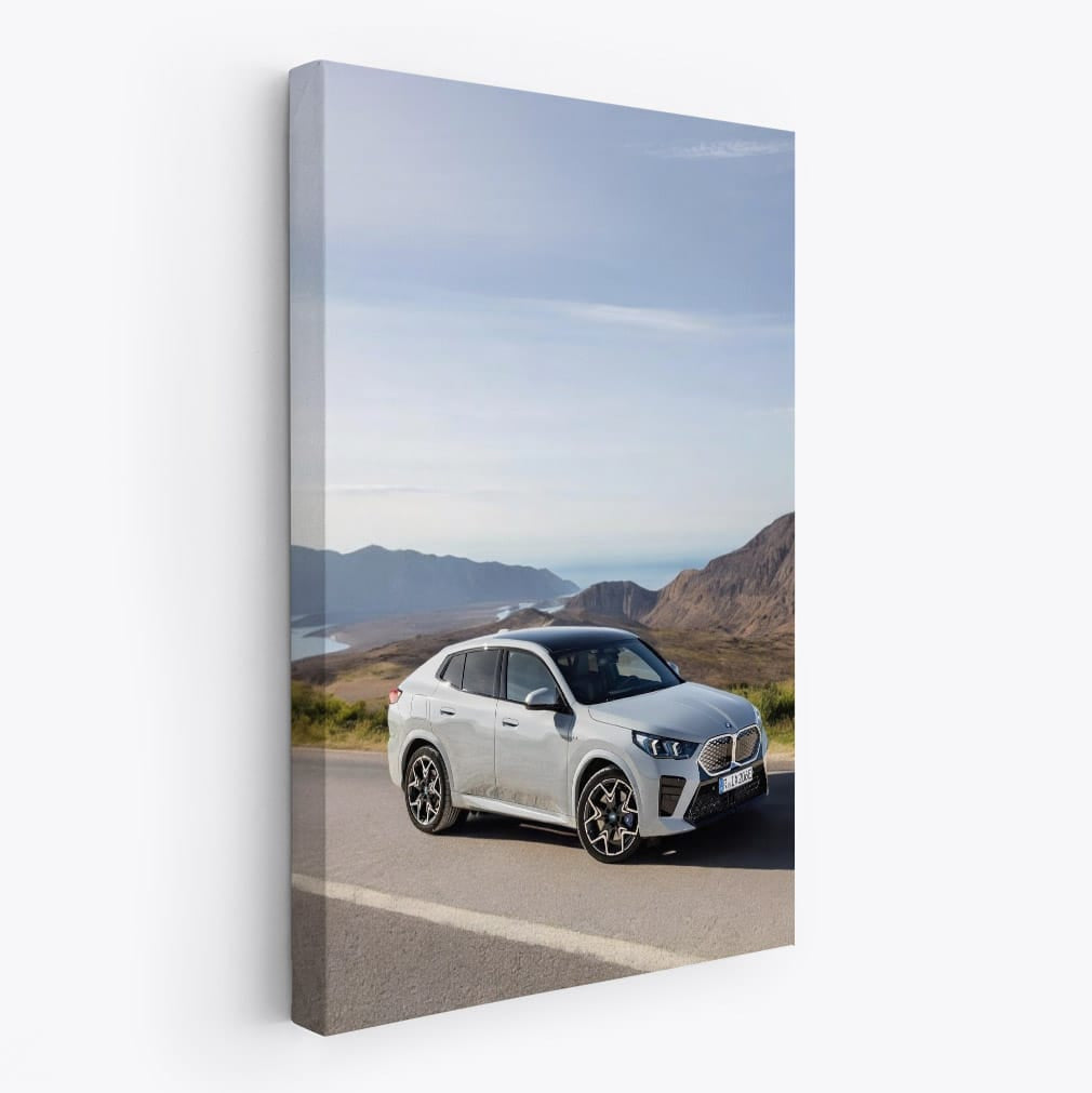 Sleek BMW iX2 in Grey - Modern Elegance on Wheels