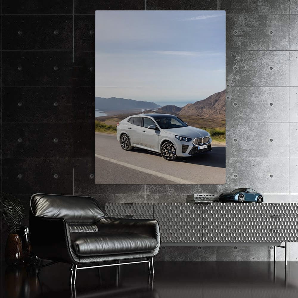 Sleek BMW iX2 in Grey - Modern Elegance on Wheels