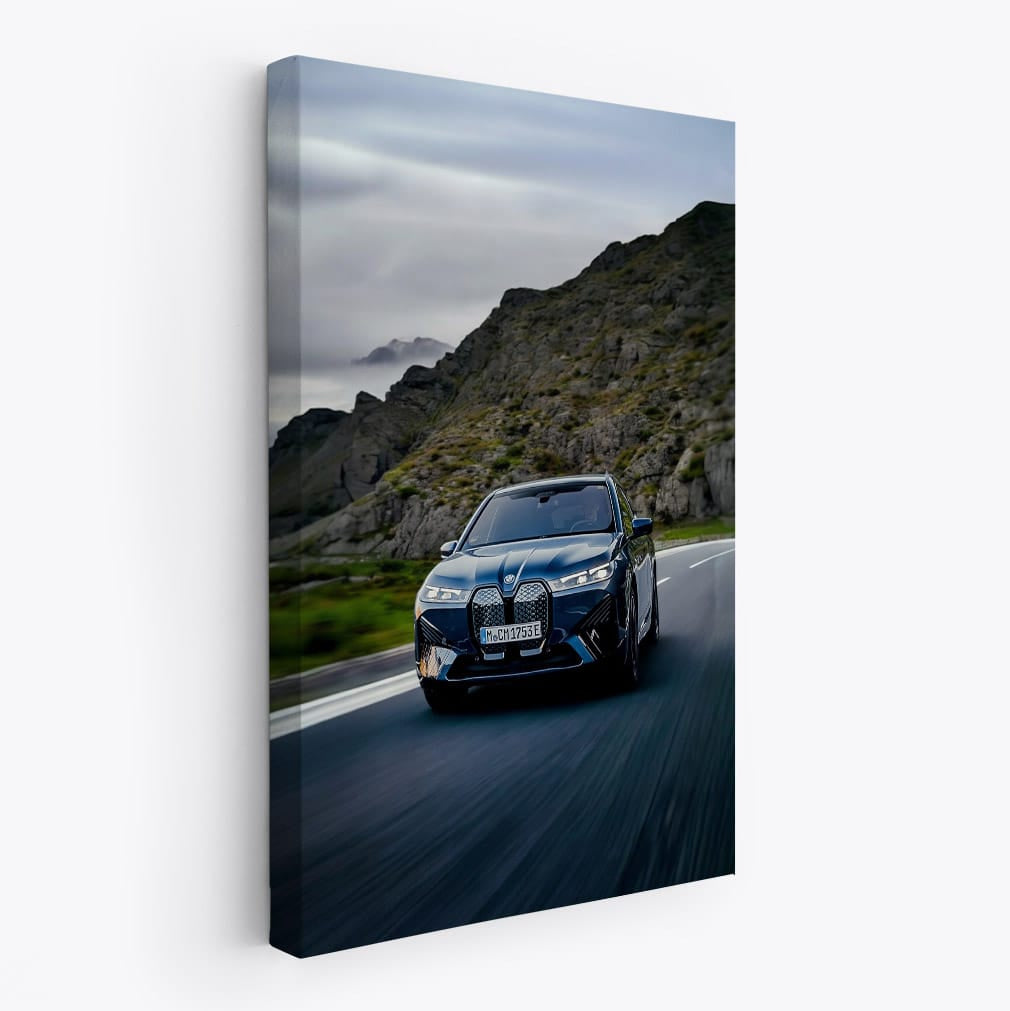 BMW iX M60 in Phytonic Blue Metallic - Electric Elegance