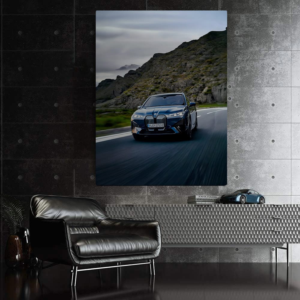 BMW iX M60 in Phytonic Blue Metallic - Electric Elegance