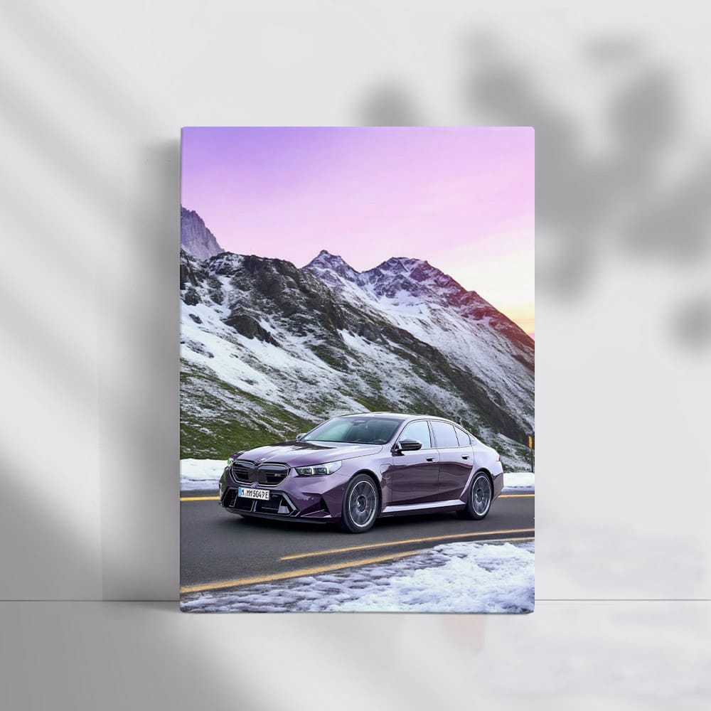 BMW M5 2025 Racing Through Mountain Roads - Unleash Power