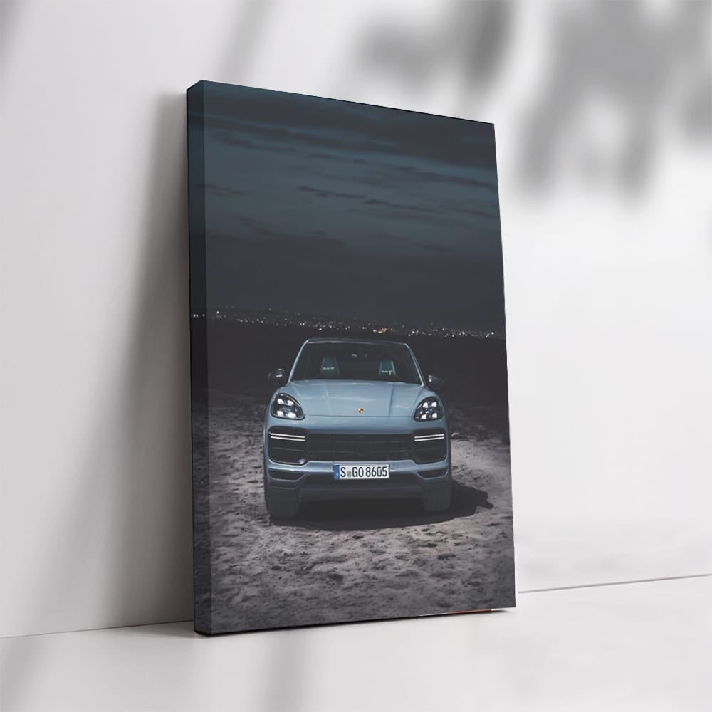 Black Porsche Cayenne Turbo GT Night - Power and Elegance