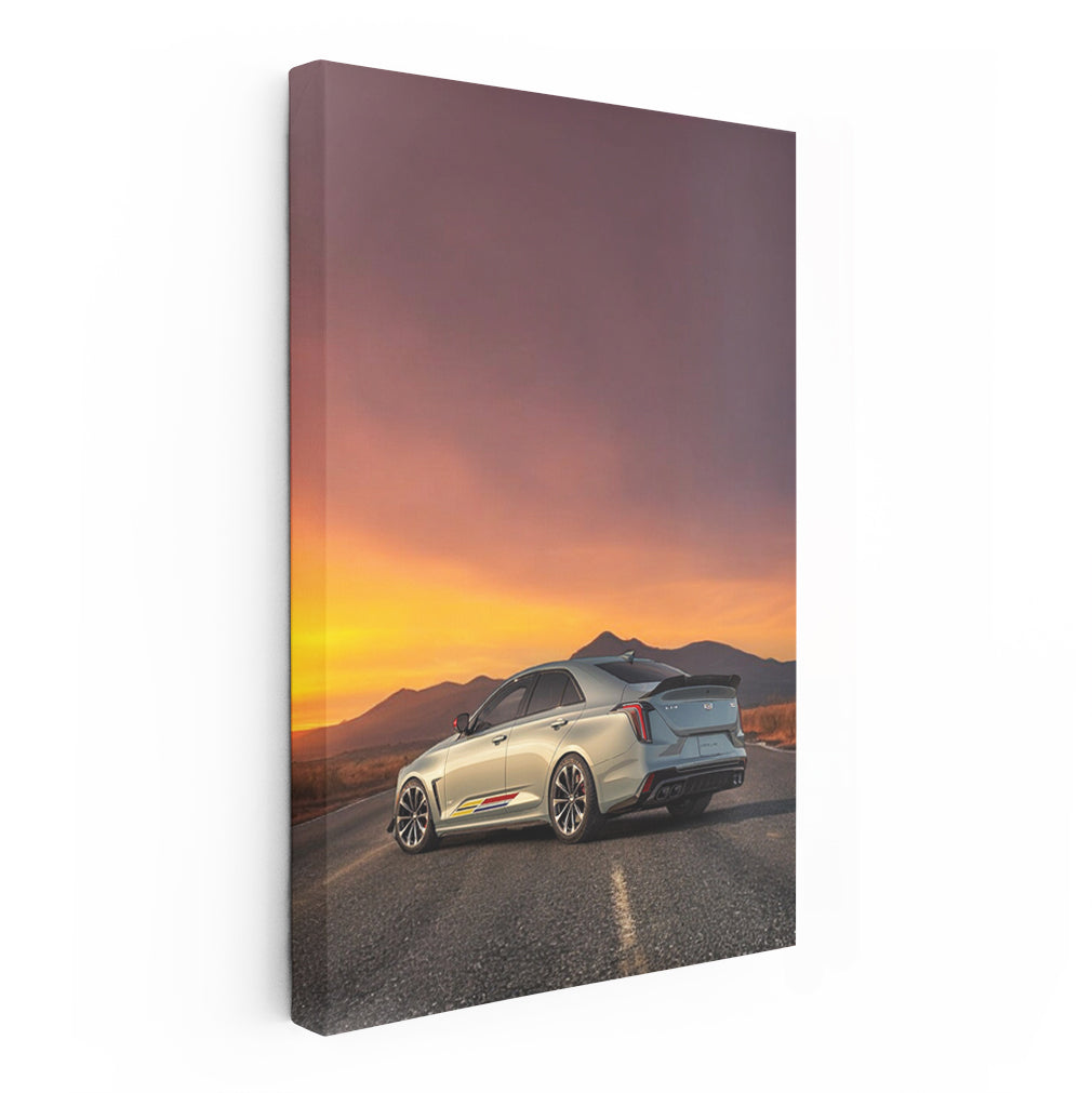 Sunset Cadillac - Icon of Elegance and Power