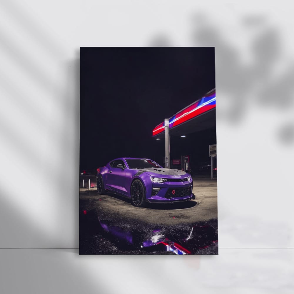Chevrolet Camaro Refueling - Iconic American Muscle