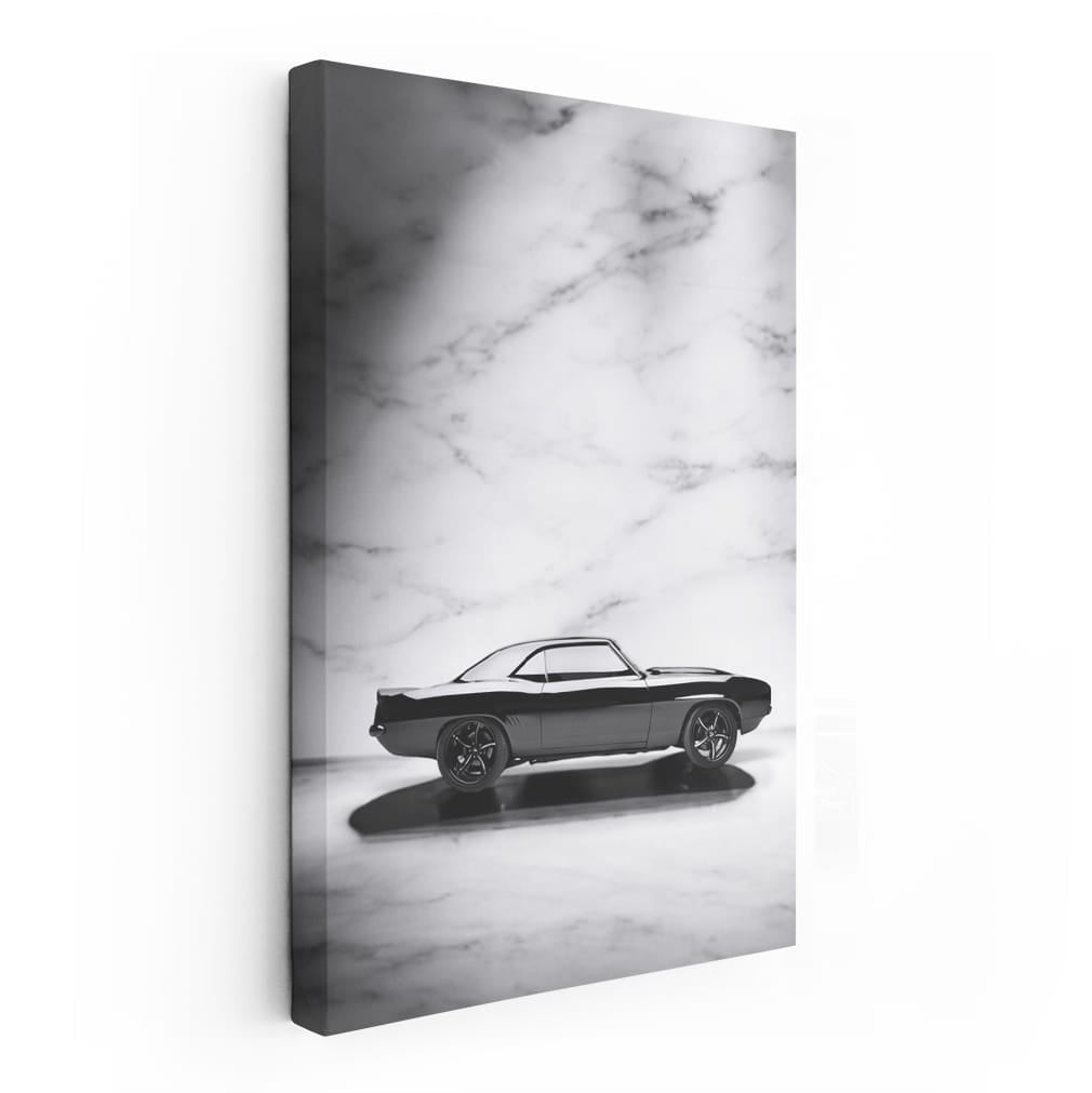Black Marble Chevrolet Camaro - Sleek and Powerful Design