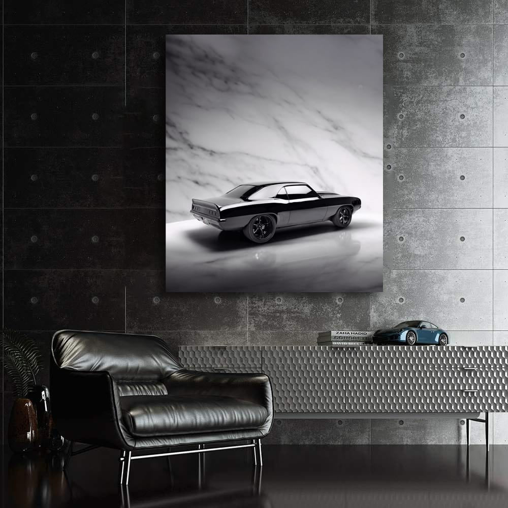 Black Marble Chevrolet Camaro 3 - Power Meets Elegance