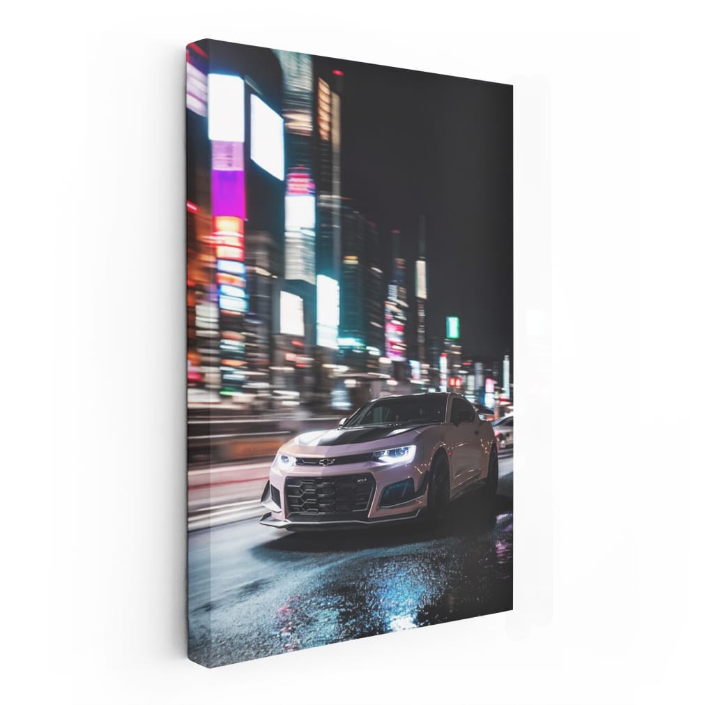 Chevrolet Camaro Roaming Night City - Power in Motion