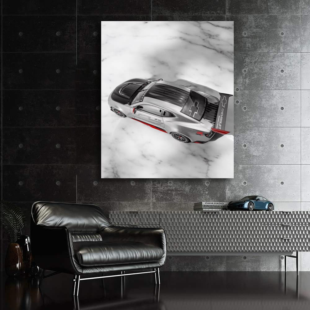 Chevrolet Camaro Marble Silver - Dynamic Elegance