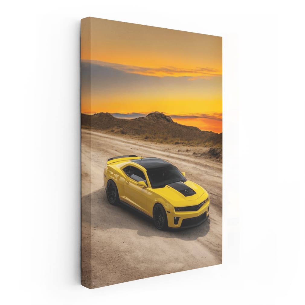 Chevrolet Camaro ZL1 at Sunset - Power and Elegance