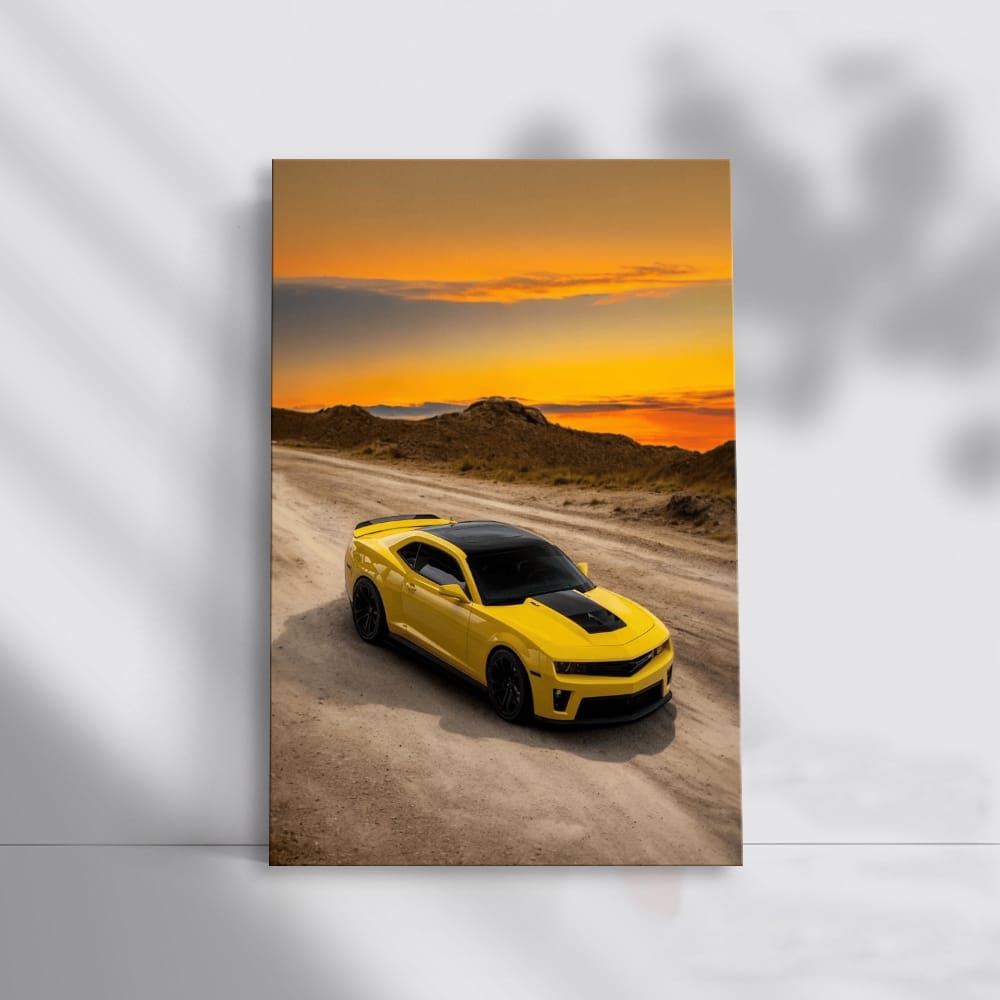 Chevrolet Camaro ZL1 at Sunset - Power and Elegance