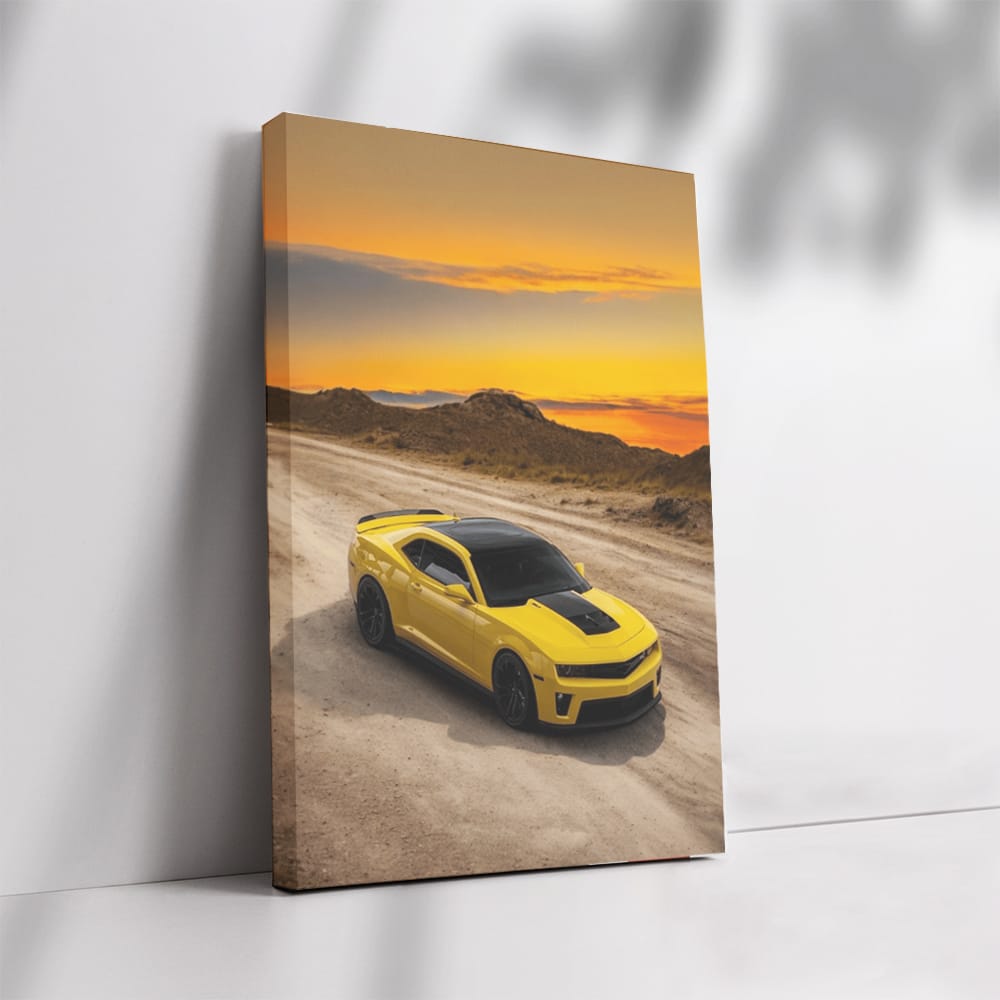 Chevrolet Camaro ZL1 at Sunset - Power and Elegance