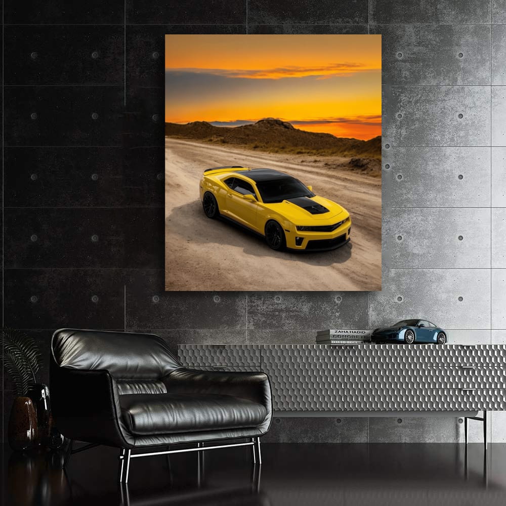 Chevrolet Camaro ZL1 at Sunset - Power and Elegance