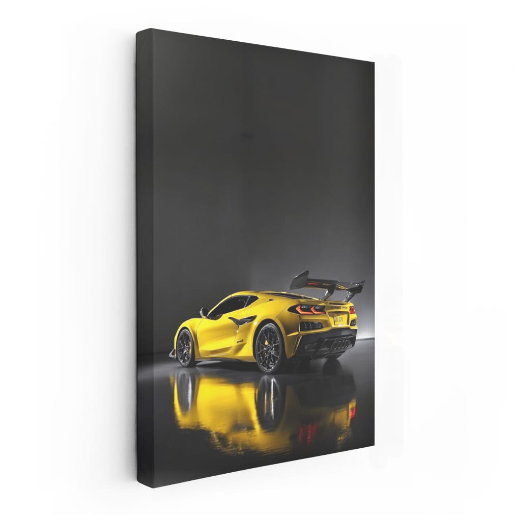 Chevrolet Corvette ZR1 - Iconic Speed Demon in Parking
