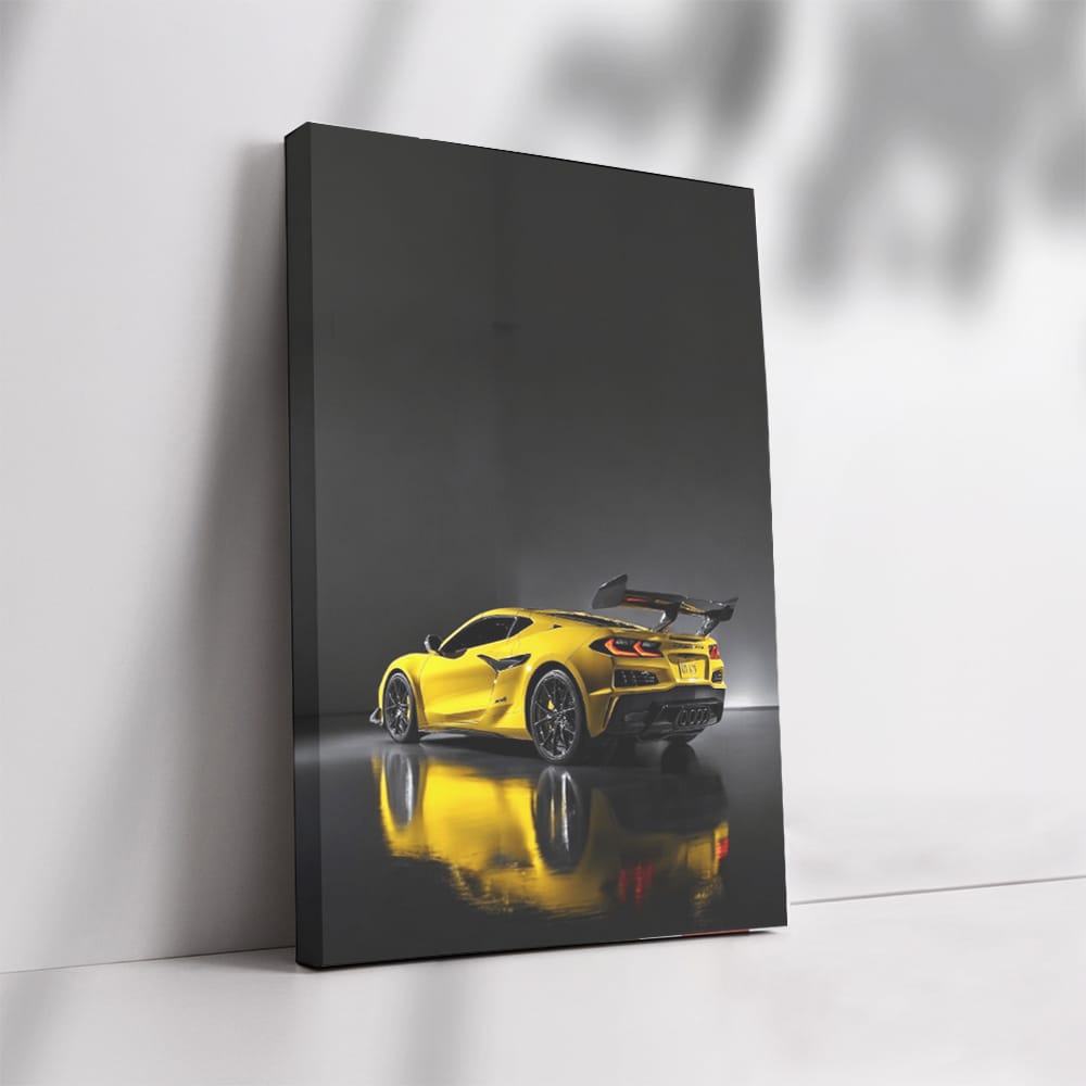Chevrolet Corvette ZR1 - Iconic Speed Demon in Parking