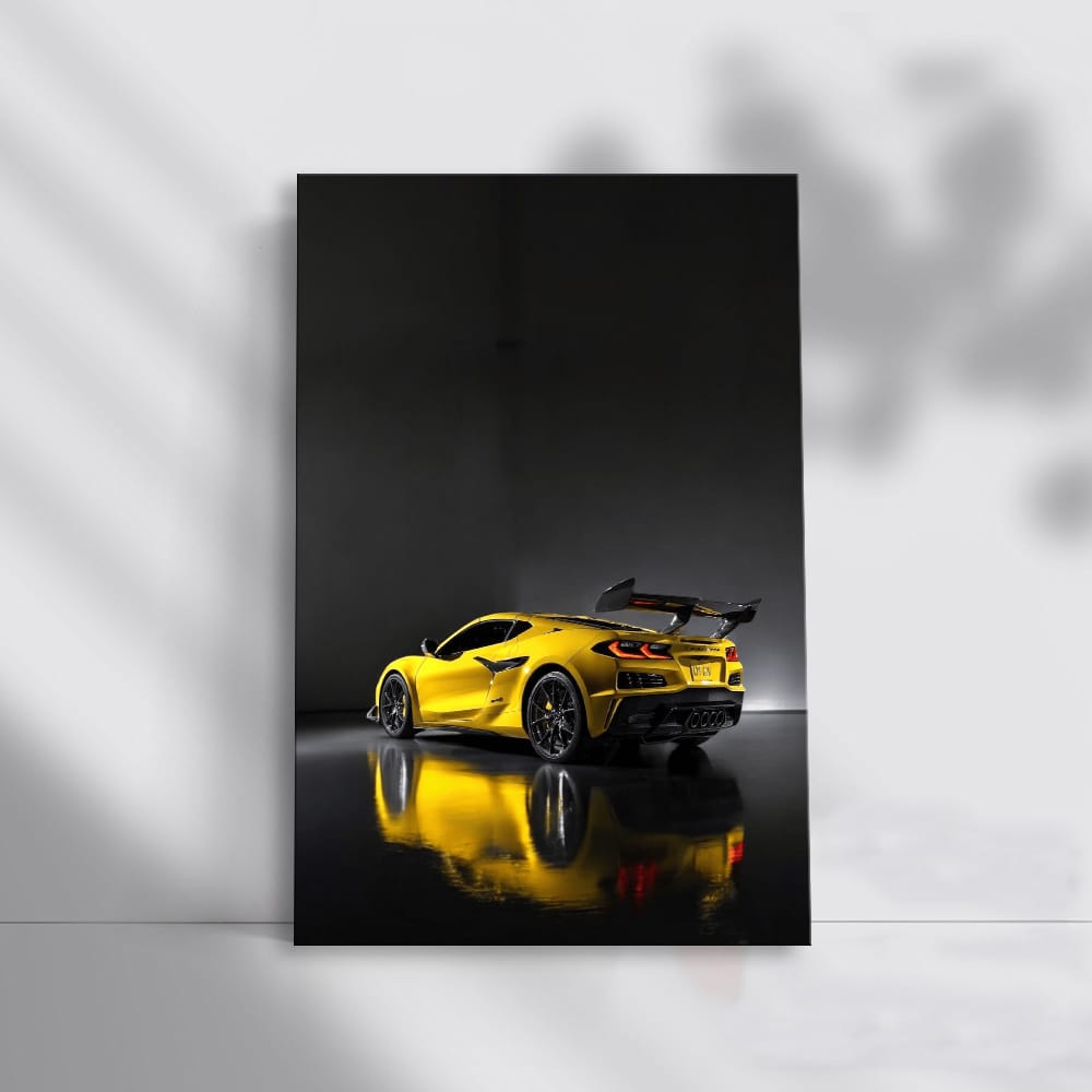 Chevrolet Corvette ZR1 - Iconic Speed Demon in Parking