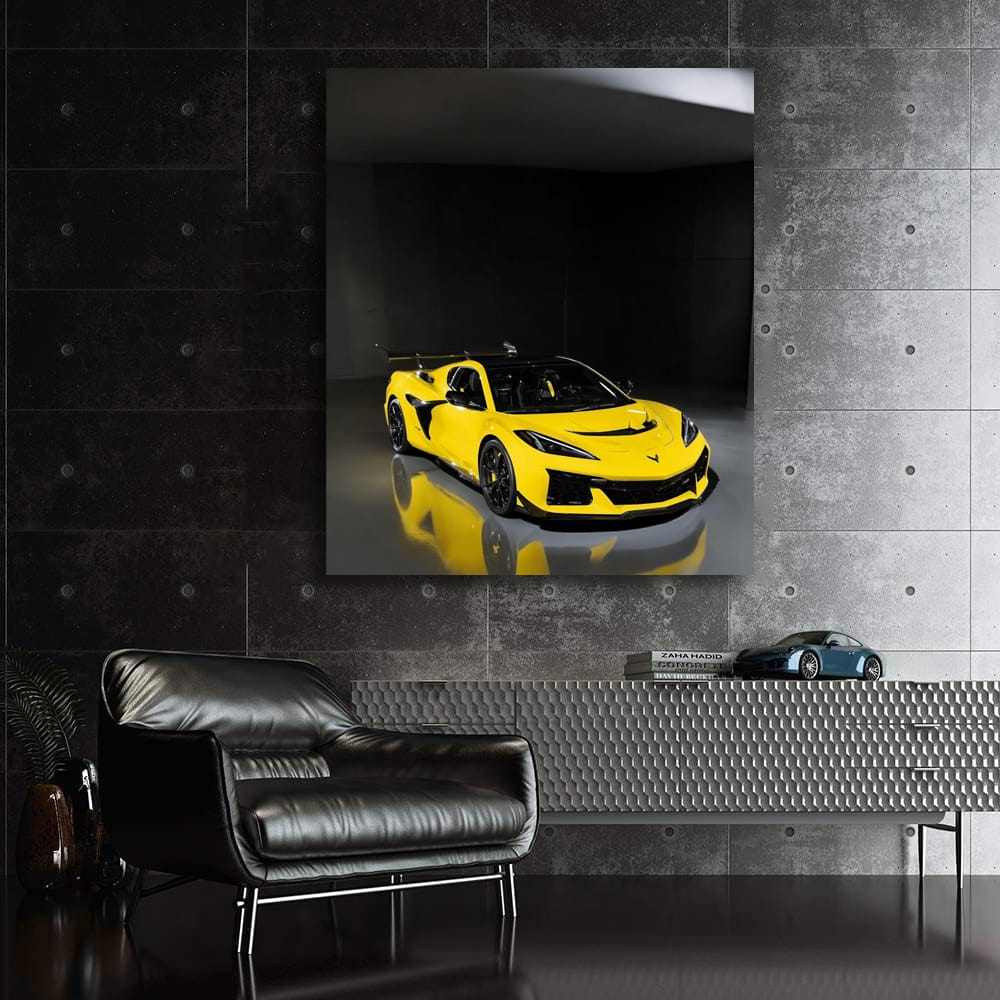 Chevrolet ZR1 Corvette Parking - Iconic Power and Speed
